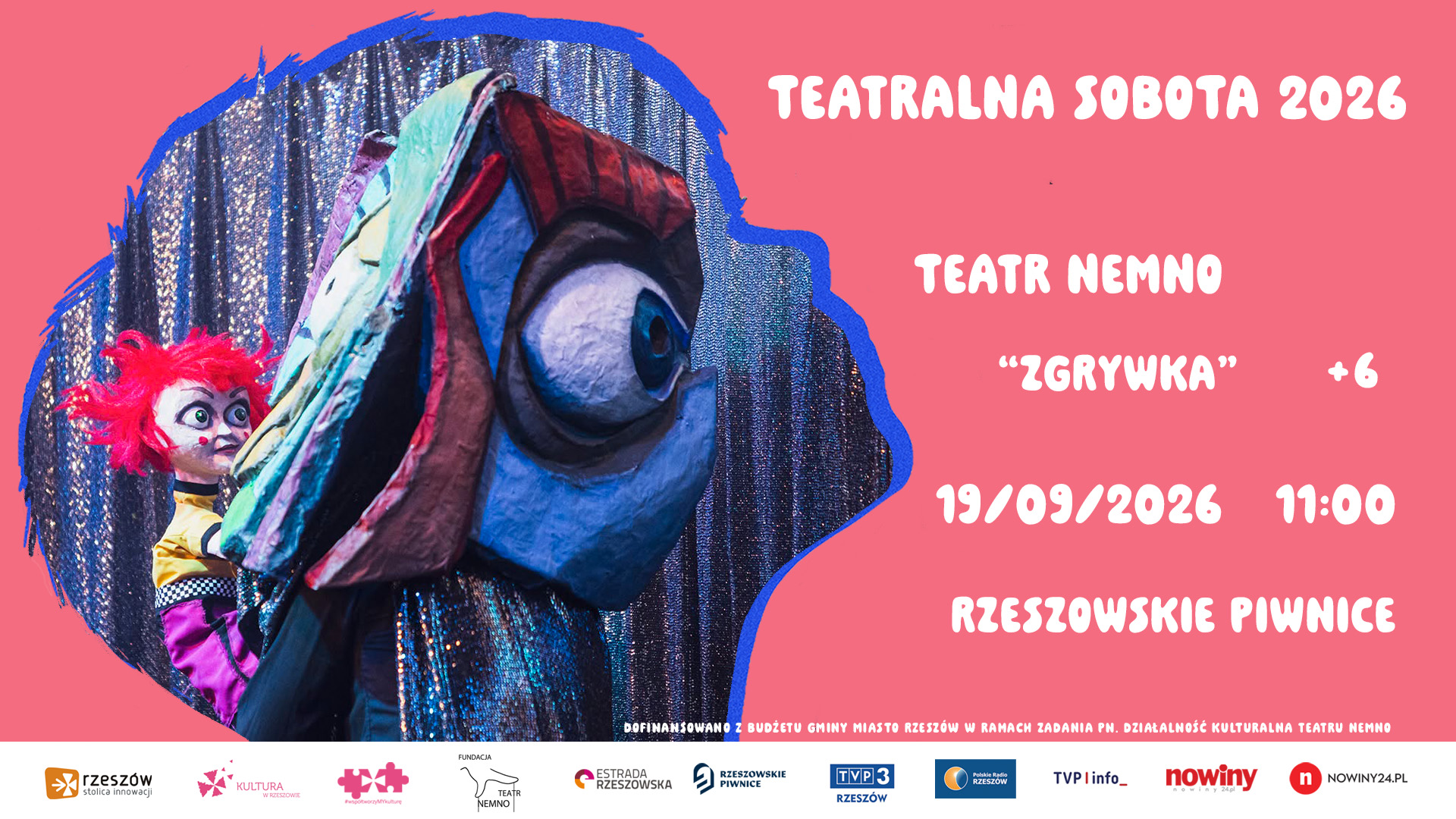 Teatralna sobota - rodzinny spektakl 