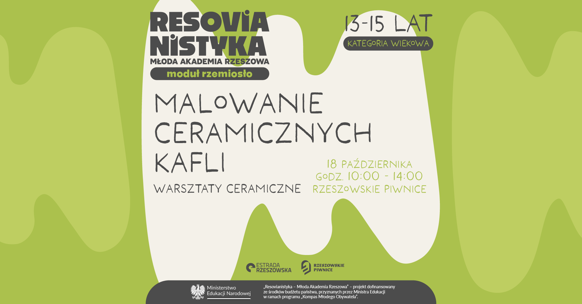 Bezpłatne warsztaty ceramiczne dla młodzieży 